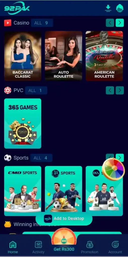 92 Pak Game APK
