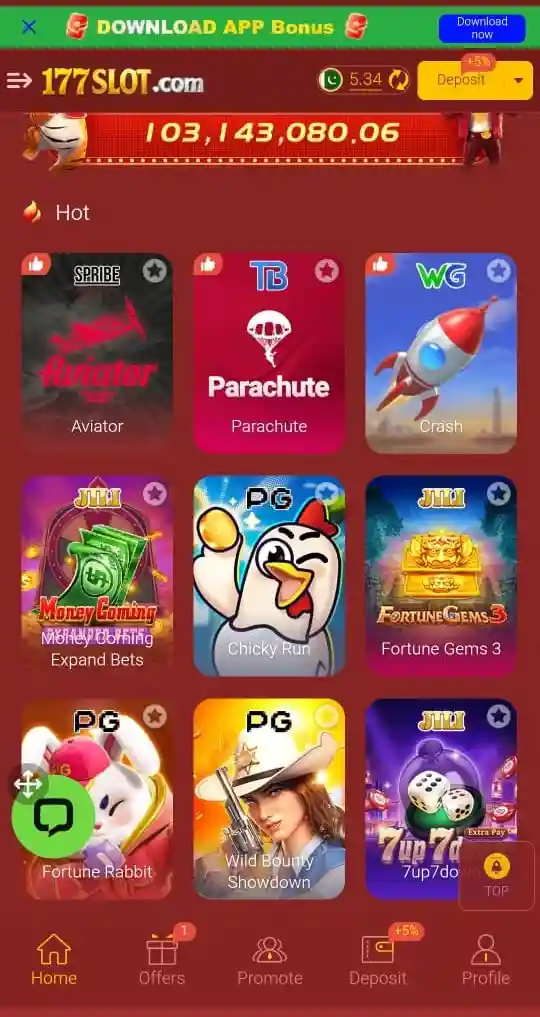 177slot Game download APP