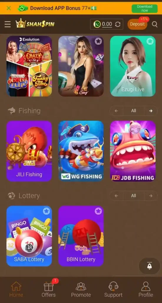 Shah Spin Game Free Download