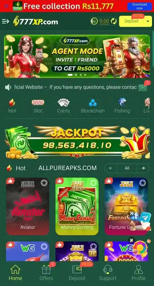 777xp Game Download APK