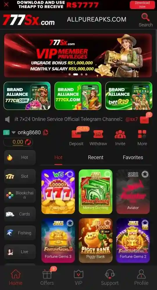 777sx Game Download APK