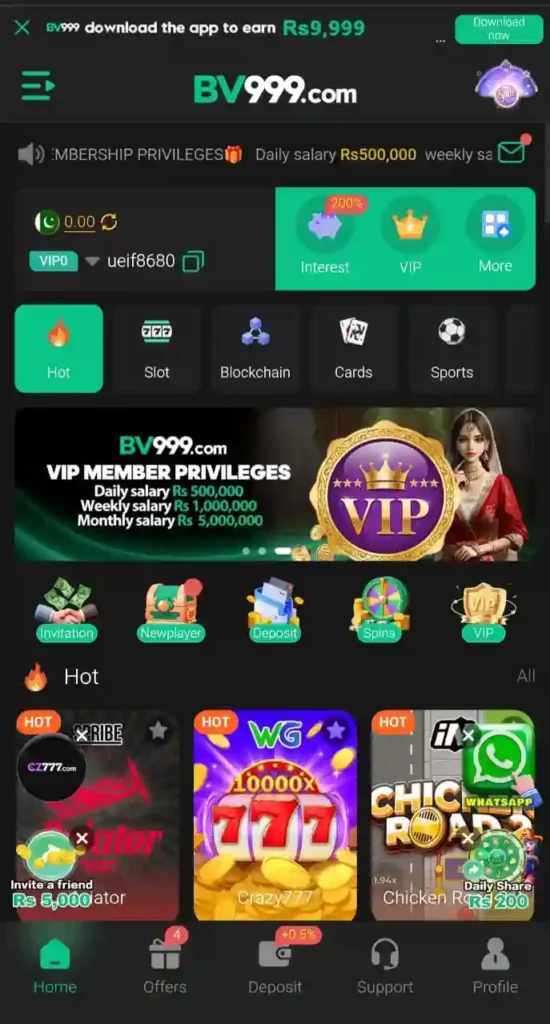 BV999 Game APK Download