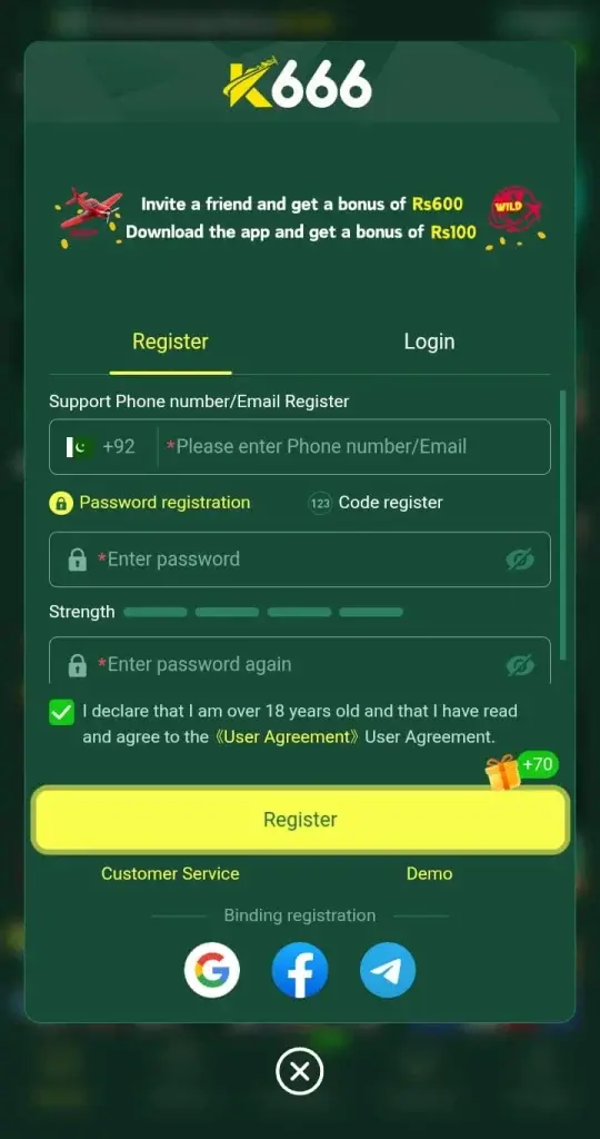 K666 Game Download APK